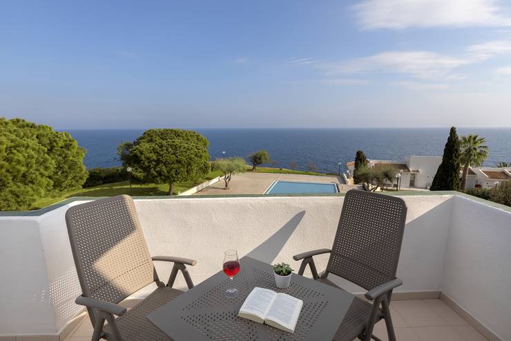 Doble deluxe vista mar frontal blau punta reina  Mallorca