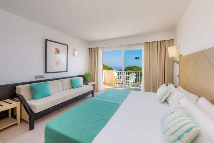 Doppelzimmer mit frontmeerblick deluxe blau punta reina family resort mallorca Doppelzimmer mit frontmeerblick deluxe blau punta reina family resort mallorca