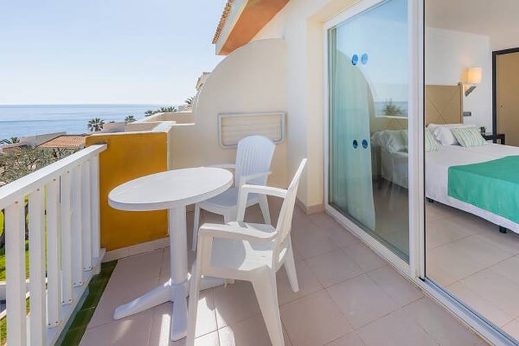 Chambre double avec vue sur la mer blau punta reina  Majorque