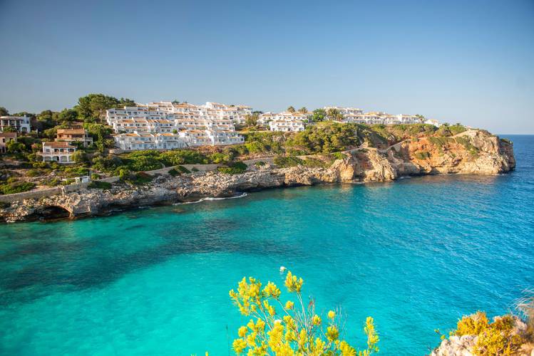 Cala romántica Blau Punta Reina  Mallorca