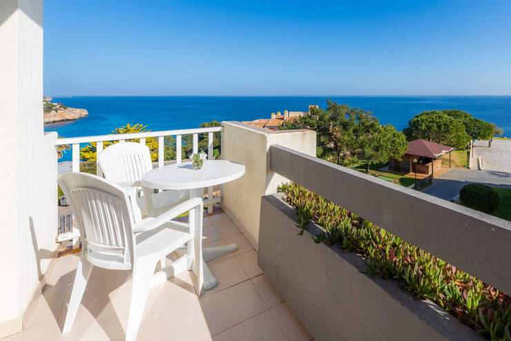 Doppelzimmer mit frontmeerblick deluxe blau punta reina family resort mallorca Doppelzimmer mit frontmeerblick deluxe blau punta reina family resort mallorca