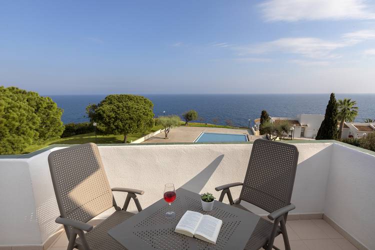 Doppelzimmer mit frontmeerblick superior blau punta reina Mallorca Doppelzimmer mit frontmeerblick superior blau punta reina Mallorca